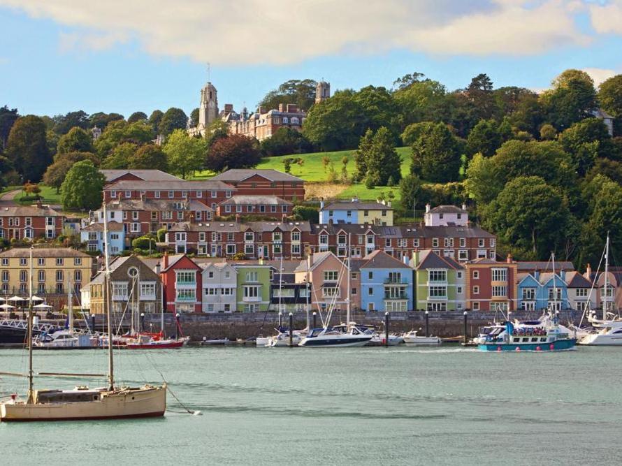 Ferienwohnung Diddly Squat, 43 Dart Marina Dartmouth Exterior foto